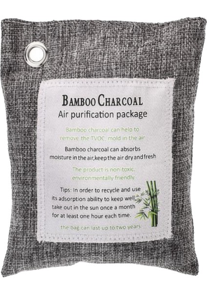 Bambu Kömür Hava Temizleme Torbaları (8 PAKET-4X200G 4X50G), Araba, Dolap, Bodrum Vb. Için Aktif Kömür Koku Emici. (Yurt Dışından)