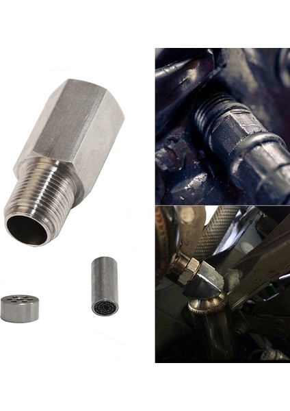 Oksijen O2 Sensörü M18X1.5 Genişletici Spacer Adaptörü Bung Katalitik Konvertör Cel Eliminator Kontrol Motoru Işık Aksesuarları (Yurt Dışından)