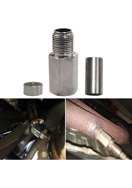 Oksijen O2 Sensörü M18X1.5 Genişletici Spacer Adaptörü Bung Katalitik Konvertör Cel Eliminator Kontrol Motoru Işık Aksesuarları (Yurt Dışından)