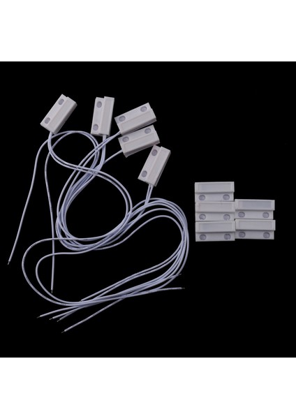 5 Adet -38 Kablolu Kapı Pencere Sensörü Ev Alarm Sistemi Için Manyetik Anahtar, Sensör Birlikteyken, Normalde Kapalı Nc (Yurt Dışından) fiyatları