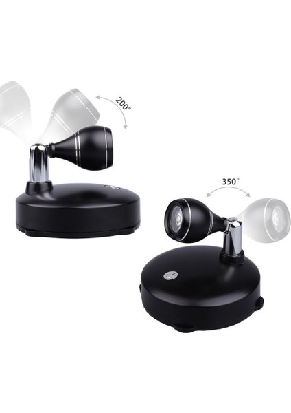 Kablosuz Spot Işığı, Kumandalı Vurgu Işıkları Tablolar Için Sanat Işıkları, Uzaktan Kumandalı LED Duvar Işığı (2 Paket, B) (Yurt Dışından) modelleri