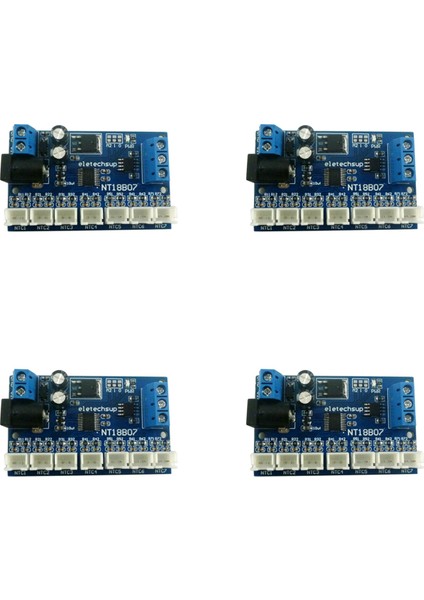 4x 7 Kanal RS485 Sıcaklık Sensörü Ölçümü Modbus Rtu Kağıtsız Kaydedici Plc NT18B07 (Yurt Dışından)