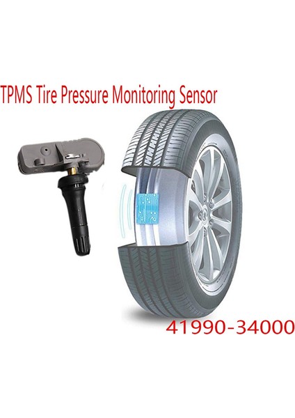 1 Adet Araba Tpms Lastik Basıncı Sensörü 41990-34000 433MHZ Scangyong Actyon Korando Rodius Sistemi Sensörü (Yurt Dışından)