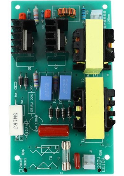 220V 100W 40KHZ Ultrasonik Temizleme Dönüştürücü Temizleyici Yüksek Performans + Güç Sürücü Panosu Ultrasonik Temizleyici Parçaları (Yurt Dışından)