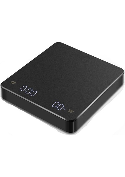 Zamanlayıcılı Kahve Terazisi, Kahve Terazisi, 0,1g/3kg, Şarj Edilebilir, Otomatik Kapanma, Barista Için (Yurt Dışından)