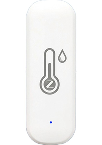 Tuya Akıllı Zigbee Sıcaklık Nem Sensörü Kapalı Higrometre App Uzaktan Gerçek Zamanlı Izleme Alexa ile Çalışır (Yurt Dışından)