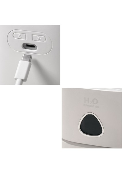 Taşınabilir Mini Aroma Yayıcı USB Hava Nemlendirici Uçucu Yağ Gece Lambası Soğuk Mist Maker Püskürtücü Ev Hediye Için Siyah (Yurt Dışından)