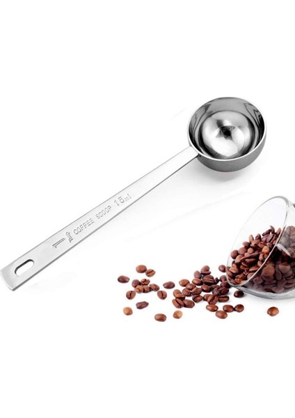Kahve Ölçme Kepçesi 1 Yemek Kaşığı Uzun Saplı Paslanmaz Çelik Kahve Kaşığı, Süt Tozu, Meyve Tozu, 5'li Set (Yurt Dışından) modelleri