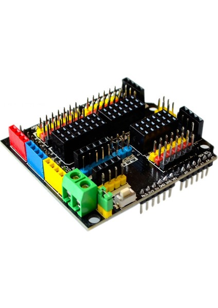 Sensör Genişletme Kartı Sensör Kalkanı V5.0 Genişletme Kartı Adaptörü Robot Elektronik Yapı Bloğu Genişletme Kartı (Yurt Dışından)