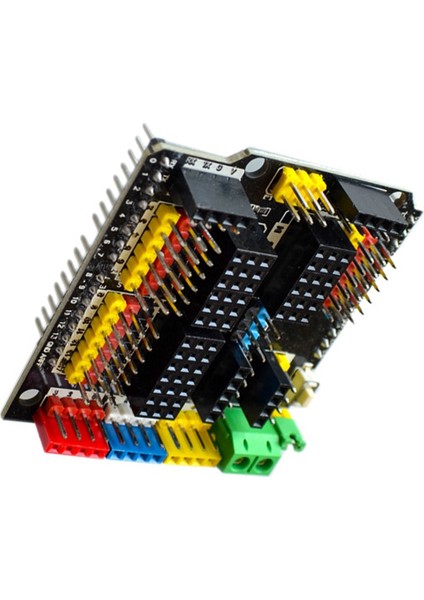 Sensör Genişletme Kartı Sensör Kalkanı V5.0 Genişletme Kartı Adaptörü Robot Elektronik Yapı Bloğu Genişletme Kartı (Yurt Dışından) fiyatları