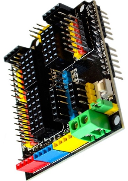 Sensör Genişletme Kartı Sensör Kalkanı V5.0 Genişletme Kartı Adaptörü Robot Elektronik Yapı Bloğu Genişletme Kartı (Yurt Dışından) fırsatları