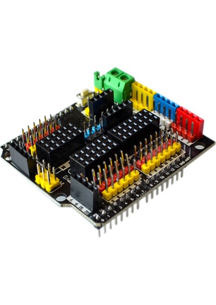 Sensör Genişletme Kartı Sensör Kalkanı V5.0 Genişletme Kartı Adaptörü Robot Elektronik Yapı Bloğu Genişletme Kartı (Yurt Dışından) indirimleri