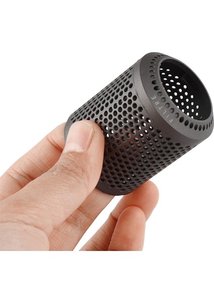 2x Saç Kurutma Makinesi Için Uygun HD01 HD03 HD08 Toz Geçirmez Dış Filtre Kapağı Elektrikli Süpürge Aksesuarları Siyah (Yurt Dışından)