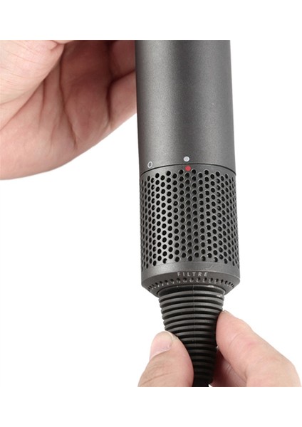 2x Saç Kurutma Makinesi Için Uygun HD01 HD03 HD08 Toz Geçirmez Dış Filtre Kapağı Elektrikli Süpürge Aksesuarları Siyah (Yurt Dışından) modelleri