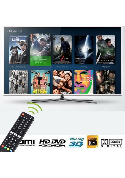 AKB75095308 Akıllı Tv Uzaktan Kumanda Ingilizce Hd Smart Tv Için Yedek Yeni (Yurt Dışından)