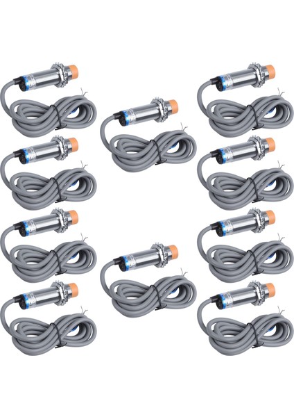 10X LJC18A3-HZ/BY 1-10MM Kapasite Yakınlık Sensörü Anahtarı Pnp No Dc 6-36V 300MA (Yurt Dışından)