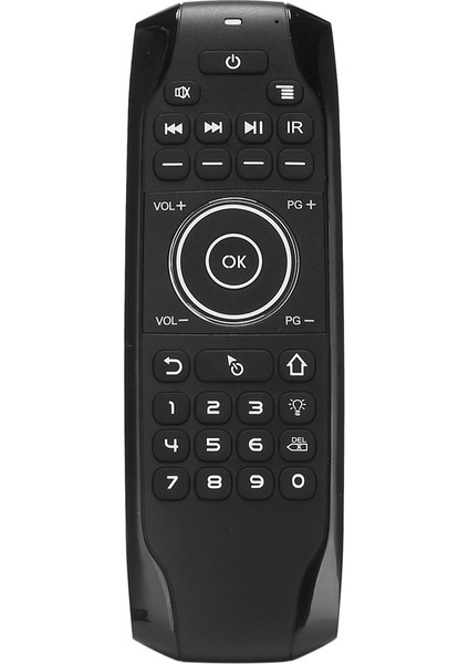 2x Bluetooth 5.0 Mini Klavye G7BTS Jiroskop Arkadan Aydınlatmalı Ir Öğrenme Hava Fare Akıllı Tv Kutusu Dizüstü Bilgisayar Için Uzaktan Kumanda (Yurt Dışından)