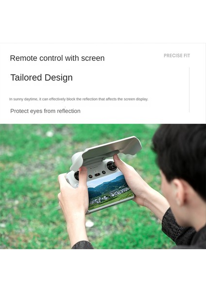 Ekran Koruyucu ile Rc Için Ekran Uzaktan Kumanda Güneşlik Ekran Koruyucu Kapak Aksesuarları (Yurt Dışından)