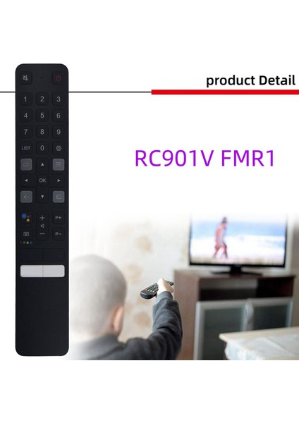 Akıllı Tv Için 2x Uzaktan Kumanda RC901V Uzaktan Kumanda RC901V Fmr1 Fmr5 Fmr7 Fmrd Ses Olmadan (RC901V Fmr1) (Yurt Dışından) fırsatları