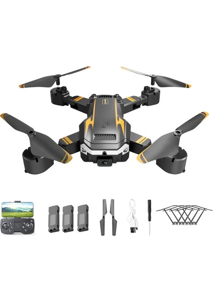 Hediye Için Otomatik Engellerden Kaçınma Fonksiyonlu 8k Çift Uzaktan Kumandalı Uçak Oyuncakları 3 Adet (Yurt Dışından)