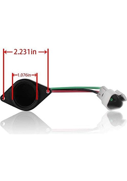 Adc Motor Club Car Iq ve Emsali Için 2x Araba Hız Sensörü, 102704901 (Yurt Dışından)