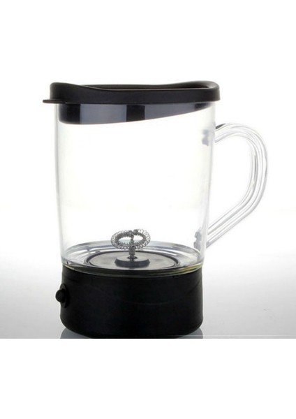 2x Taşınabilir Süt Köpürtücü Süt Cappuccino Köpürtücü Süt Blender Blender Süt Köpürtücü Bardak Elektrikli (Yurt Dışından) fırsatları