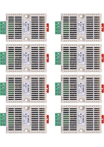 8x Sıcaklık Nem Verici RS485 SHT20 Sensör Modbus Rtu Toplama Modülü Dönüştürücü Yüksek Hassasiyetli (Yurt Dışından)