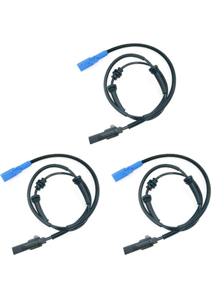 C3 C4 Ds3 2008 207 301 Ön Sol ve Sağ 4545.E4 Için 3x Abs Tekerlek Hız Sensörü (Yurt Dışından)
