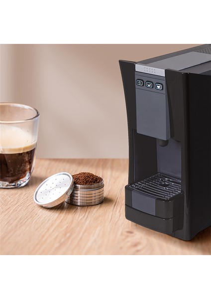 Essse Espresso Caffe - S.12 Makinesi Paslanmaz Çelik Yeniden Kullanılabilir Kahve Kapsülü Espresso Kahve Filtresi Kapsülleri Için (Yurt Dışından)