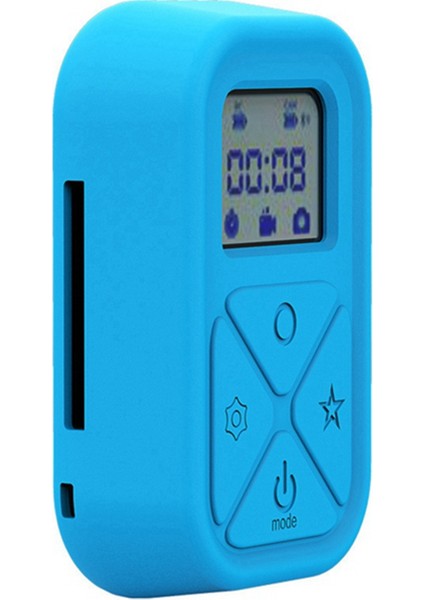 Bluetooth Uzaktan Kumanda Silikon Kılıf Için 10 Hero 11 10 9 8 Akıllı Telefon Eylem Kamera Aksesuarları, Mavi (Yurt Dışından) modelleri