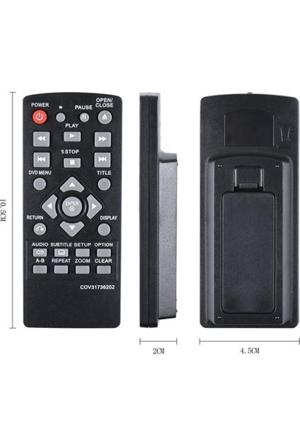 DP132NU DP132 Için DVD Oynatıcı COV31736202 Için Uzaktan Kumanda (Yurt Dışından)