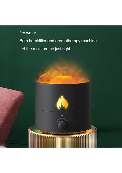 320 ml Simülasyon Alev Aromaterapi Uçucu Yağ Difüzör Stres Rahatlatmak Denizanası Duman Halkası Aroma Hava Nemlendirici B (Yurt Dışından) modelleri