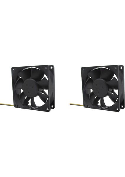 2x 24 V 80MM 8 cm Soğutma Fanı 80X80X25 mm 8025 Pc Bilgisayar Kasası Fan Dıy Yönlendirici Gpu Cpu Soğutma Fanı (Yurt Dışından)
