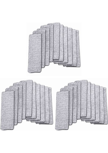 30 Adet Mikrofiber Paspas Pedleri Ev Mutfak Zemin Temizleme Düz Paspas Bezi Ev Banyo Yedek Paspaslar L (Yurt Dışından) fiyatları