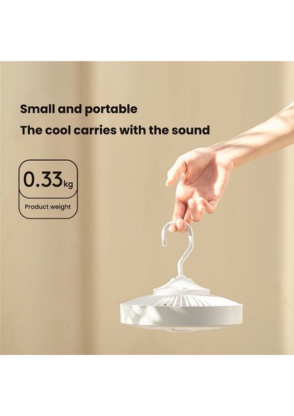 USB Şarj Edilebilir Fan Kablosuz Uzaktan Kumanda Açık Kamp Çadırı Taşınabilir Tavan Vantilatörü Masaüstü Yurdu Mini Duvar Fan3 (Yurt Dışından)