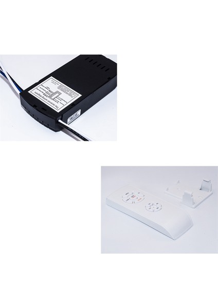 2x Evrensel Tavan Vantilatörü Lambası Uzaktan Kumanda Kiti Ac 220V Zamanlama Ayarı Anahtarı Rüzgar Hızını Ayarlamak Verici Alıcı (Yurt Dışından)