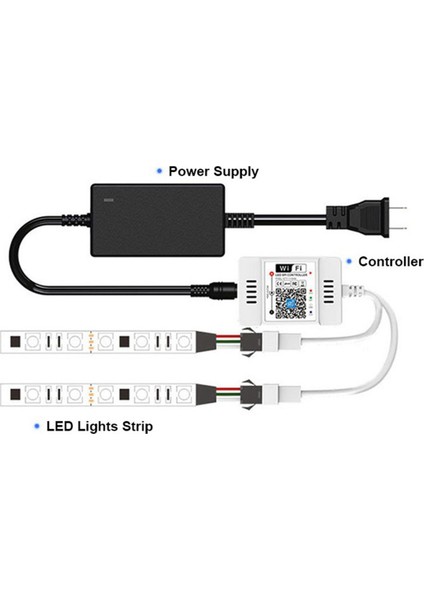 2x DC12-24V 28 Anahtar Rf Denetleyici Wifi App Müzik Ses Uzaktan Kumanda WS2812B WS2811 Rgb LED Şerit Işık Ev Dimmer (Yurt Dışından)