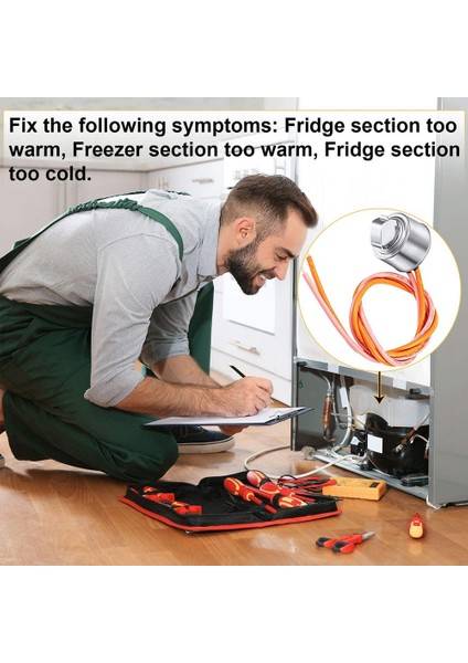 2 Adet WR55X10025 Buzdolabı Sıcaklık Sensörü Değiştirin 914093, WR50X10068 Buz Çözücü Termostat Buzdolapları Için (Yurt Dışından) indirimleri