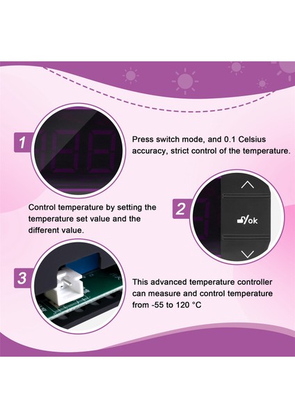 STC-3000 110V-220V 30A Basın Dijital Sıcaklık Kontrol Termostatı Sensör Kontrol Aracı ile (Yurt Dışından) indirimleri