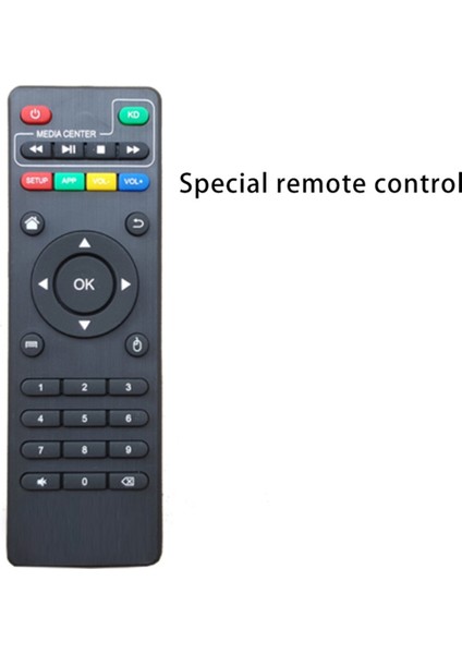 X96MINI X96W Android Tv Kutusu Için Uzaktan Kumanda Mini X96W Set Üstü Kutusu Için Ir Uzaktan Kumanda (Yurt Dışından)