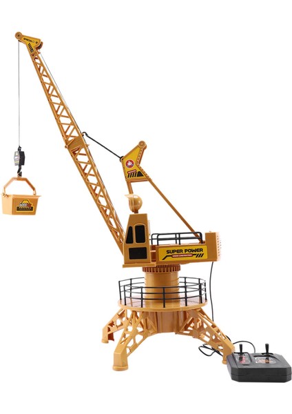 Rc Uzaktan Kumanda Simülasyon Vinç Inşaat Oyuncakları Rc Vinç Kule Rc Kamyon Model Oyuncaklar 360 Derece Döndürme Doğum Günü Hediyeleri (Yurt Dışından) modelleri
