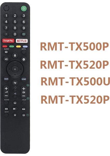 Ses Çalma Olmadan 10X Tv Uzaktan Kumandası RMF-TX500P Kullanın RMF-TX520U -43X8000H -49X8000H (Yurt Dışından)