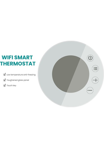 Tuya Wifi Akıllı Uzaktan Ev Termostatı Elektrikli Yerden Isıtma Su/gaz Kazan Sıcaklığı (Yurt Dışından)