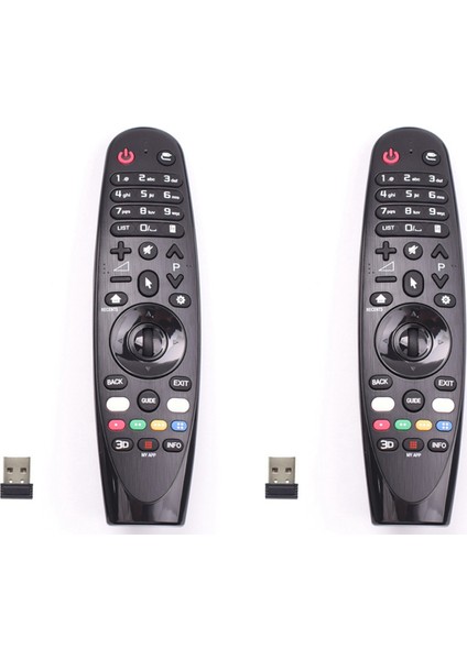 Akıllı Tv Için 2x AN-MR600 Sihirli Uzaktan Kumanda AN-MR650A MR650 An MR600 MR500 MR400 MR700 AKB74495301 AKB74855401 (Yurt Dışından)