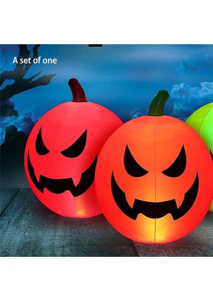 Cadılar Bayramı Şişme Oyuncaklar, 24 Inç Cadılar Bayramı Süslemeleri Kabak Rengi Değişen LED Işık, Kapalı Açık Bahçe Partisi Için (Yurt Dışından) modelleri