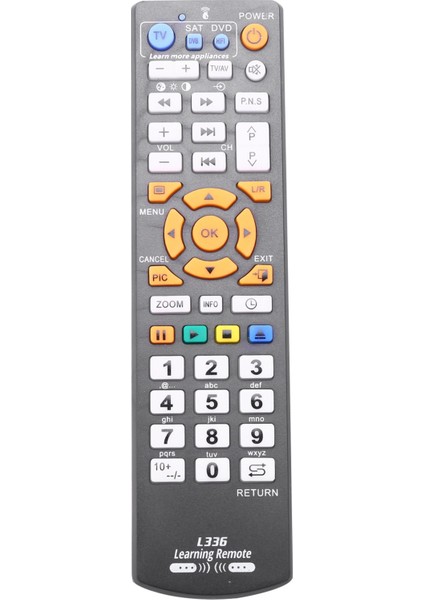 Tv Sat Cbl Için Öğrenme Fonksiyonlu Evrensel Akıllı Uzaktan Kumanda Kontrol Cihazı (Yurt Dışından)