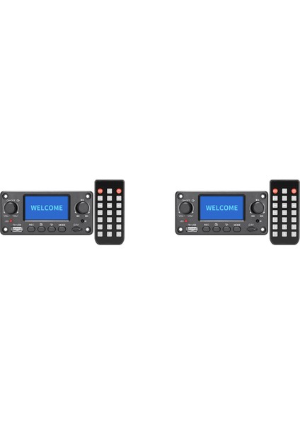 2x TPM118B Dijital Ses Çalar Mp3 Dekoder Kartı Yüksek Kaliteli Taşınabilir Mp3 Çalar Modülü Bluetooth ve Fm Radyo ile (Yurt Dışından)