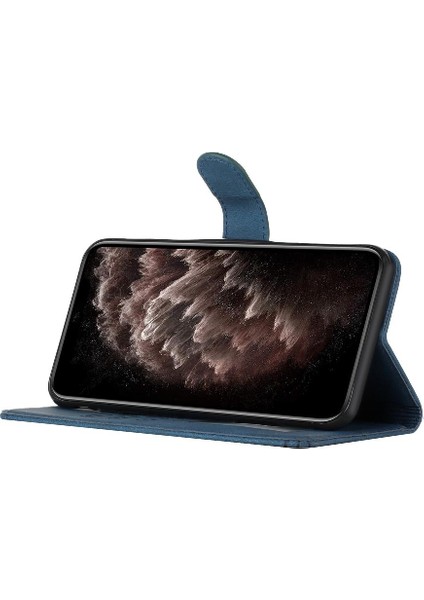 Xiaomi Redmi Not 12 Pro Artı Cüzdan Kılıf ile Uyumlu Pu Deri Kart Kapak ile Kullanışlı Standı Özelliği (Yurt Dışından)