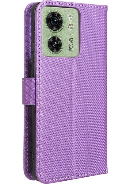 Motorola Kenar 40 Kapak Manyetik Cüzdan Kart Tutucu Kickstand Için Kılıf (Yurt Dışından) fırsatları