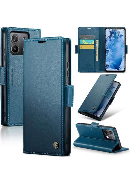 Xiaomi Redmi Not 13 5g Cüzdan Durumda Kart Yuvası Darbeye Dayanıklı (Yurt Dışından)